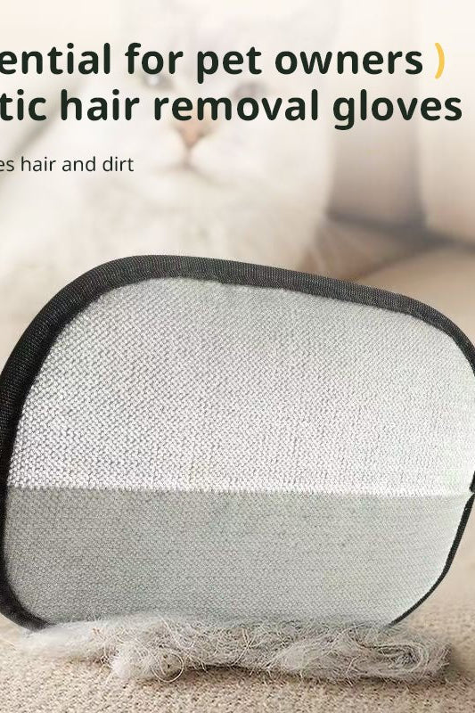 3 - in - 1 Pet Hair Removal Gloves – Grooming, Deshedding & Surface Cleaner - FurBegone
