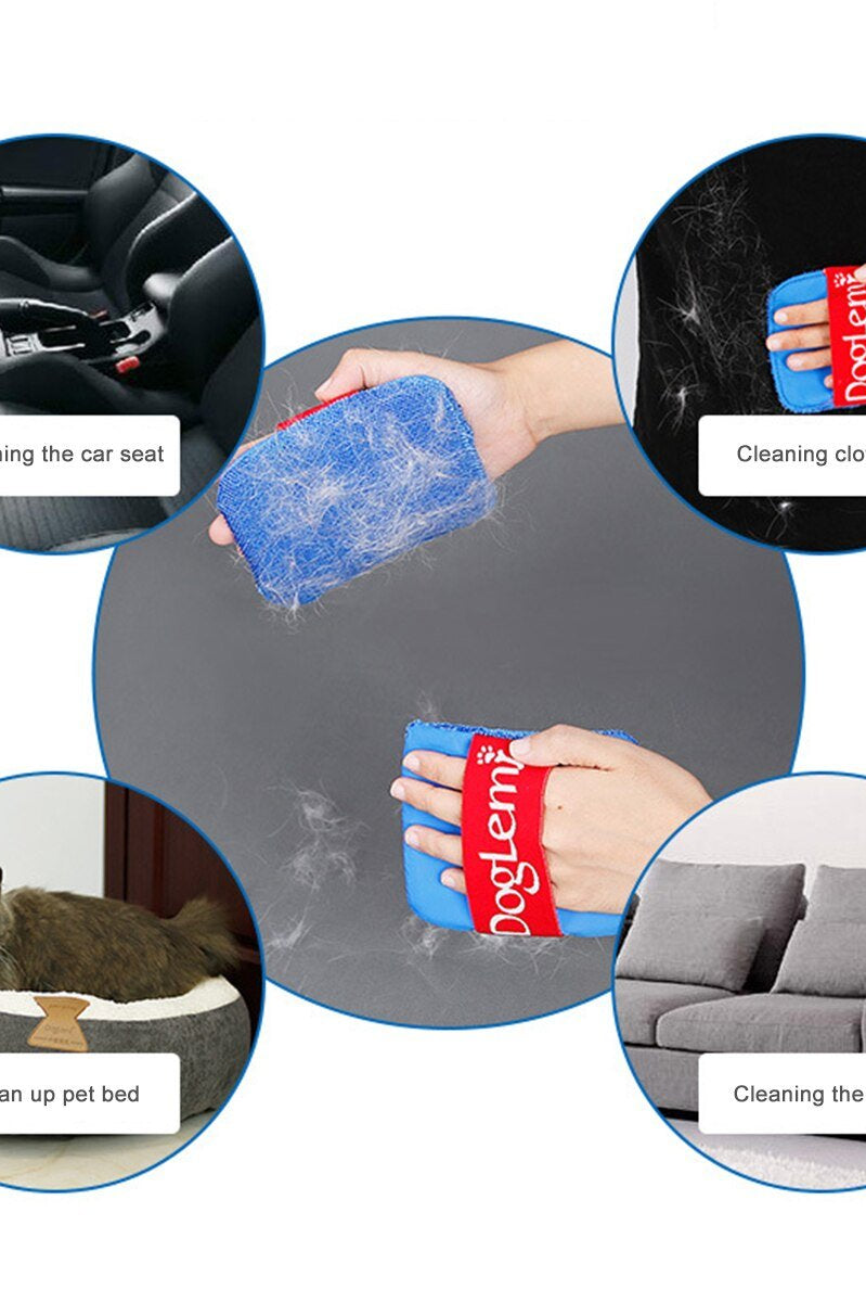 Pet Hair Cleaning Brush 2 - Pack – Car, Furniture, Carpet & Sofa Fur Remover - FurBegone
