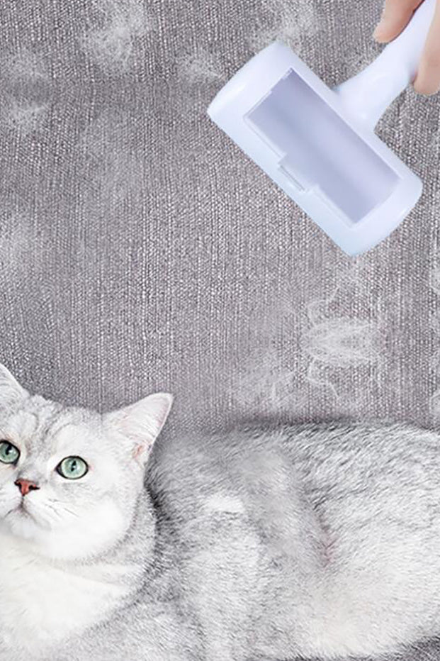 Reusable Sticky Pet Hair Remover Brush – Clothes, Sheets & Car Seats - FurBegone