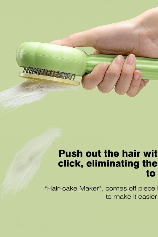 Self - Cleaning Sunflower Pet Comb – Cat & Dog Grooming Brush - FurBegone