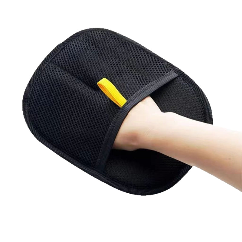 3-in-1 Pet Hair Removal Gloves – Grooming, Deshedding & Surface Cleaner