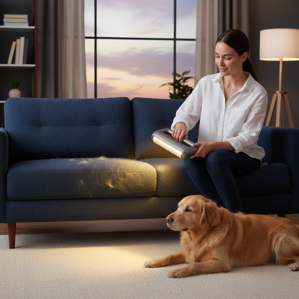Pet Hair Roller with LED Lamp - FurBegone