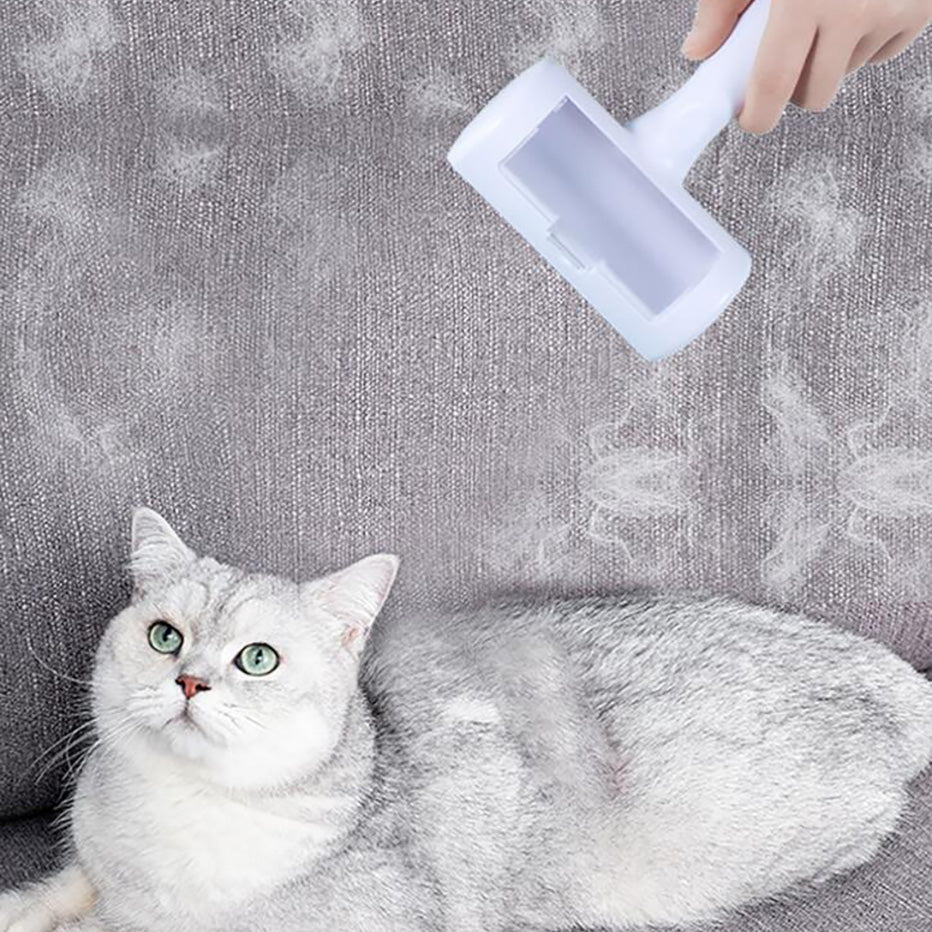 Reusable Sticky Pet Hair Remover Brush – Clothes, Sheets & Car Seats - FurBegone