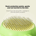 Self - Cleaning Sunflower Pet Comb – Cat & Dog Grooming Brush - FurBegone