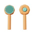 Self - Cleaning Sunflower Pet Comb – Cat & Dog Grooming Brush - FurBegone